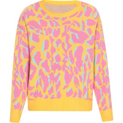 Mymo Pullover Frauen mehrfarbig Mehrfarben XL Mymo Pullover Frauen mehrfarbig Mehrfarben XL