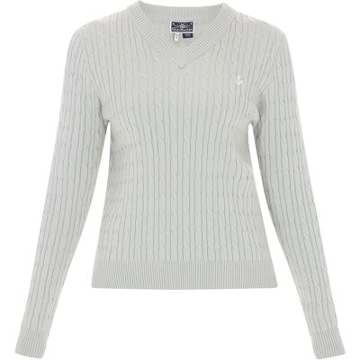 Dreimaster Pullover Frauen Salbeigrün Salbeigrün M/L Dreimaster Pullover Frauen Salbeigrün Salbeigrün M/L