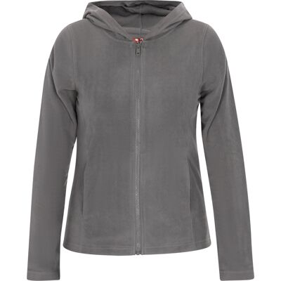 Mymo Fleecejacke Damen dunkelgrau Dunkelgrau M Mymo Fleecejacke Damen dunkelgrau Dunkelgrau M