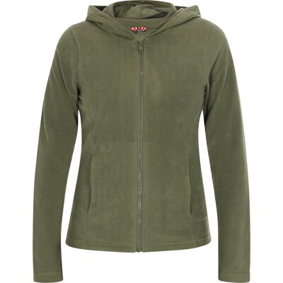 Mymo Fleecejacke Damen khaki Khaki M Mymo Fleecejacke Damen khaki Khaki M