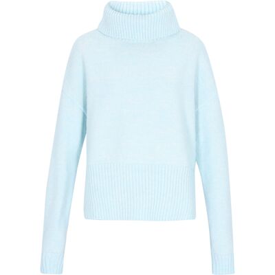 Mymo Pullover Frauen hellblau meliert Hellblau M/L Mymo Pullover Frauen hellblau meliert Hellblau M/L