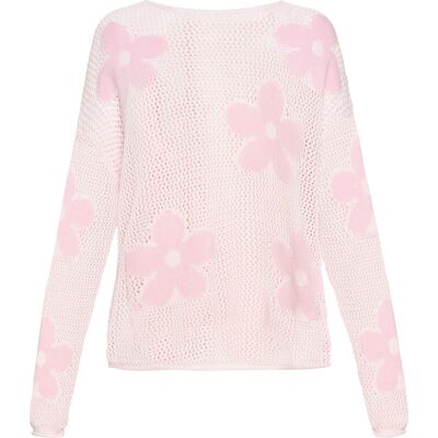 usha Pullover Frauen Hellrosa Hell-Pink L usha Pullover Frauen Hellrosa Hell-Pink L