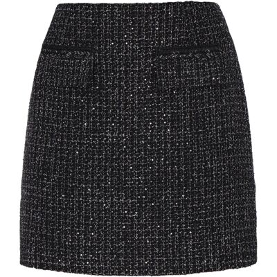 Faina Rock Frauen Schwarz Silber Schwarzes Silber S Faina Rock Frauen Schwarz Silber Schwarzes Silber S