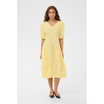culture Kleid CUantoinett Kleid Casual fit Gelb XS culture Kleid CUantoinett Kleid Casual fit Gelb XS