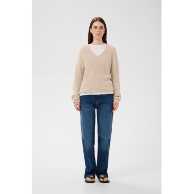 InWear Langarm MIAMIW Langarm Baggy fit Cremefarben S InWear Langarm MIAMIW Langarm Baggy fit Cremefarben S