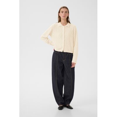 Karen By Simonsen Strickjacke KBUnice Strickjacke Straight fit Creme S Karen By Simonsen Strickjacke KBUnice Strickjacke Straight fit Creme S