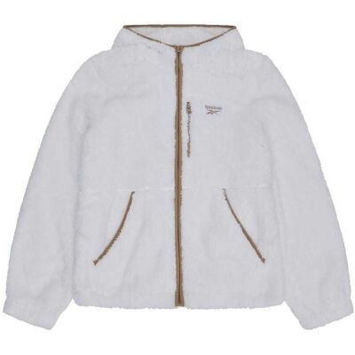 Reebok - "Double Monkey" Fleecejacke für Damen (Cremefarbe) Creme M Reebok - "Double Monkey" Fleecejacke für Damen (Cremefarbe) Creme M