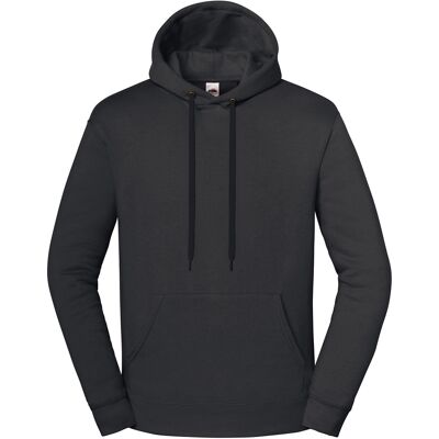 Fruit of the Loom Unisex Erwachsene Ikonisches Premium Hoodie (Helles Graphit) Grau L Fruit of the Loom Unisex Erwachsene Ikonisches Premium Hoodie (Helles Graphit) Grau L