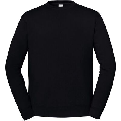 Fruit of the Loom Unisex Sweatshirt für Erwachsene (Schwarz) Schwarz 2XL Fruit of the Loom Unisex Sweatshirt für Erwachsene (Schwarz) Schwarz 2XL