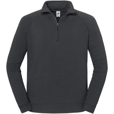Fruit of the Loom Unisex Erwachsene Ikonisches Premium Sweatshirt (Helles Graphit) Grau S Fruit of the Loom Unisex Erwachsene Ikonisches Premium Sweatshirt (Helles Graphit) Grau S