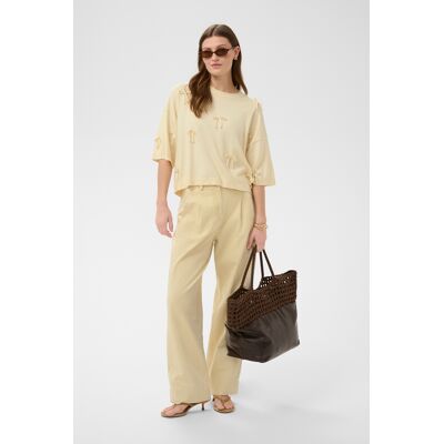 Soaked in Luxury Strickpullover SLSpina Strickpullover Baggy fit Weiß L Soaked in Luxury Strickpullover SLSpina Strickpullover Baggy fit Weiß L