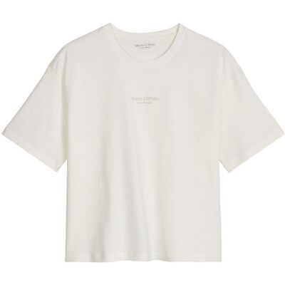 Marc O Polo T-Shirt Mix N Match, Kurzarm-Basicshirt für Damen - Wollweiß Wollweiß XL Marc O Polo T-Shirt Mix N Match, Kurzarm-Basicshirt für Damen - Wollweiß Wollweiß XL