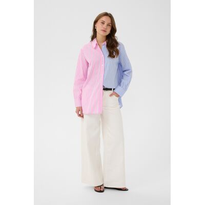 culture Langarm - Hemd CUart Langarm - Hemd Oversize fit Blau Rosa M culture Langarm - Hemd CUart Langarm - Hemd Oversize fit Blau Rosa M