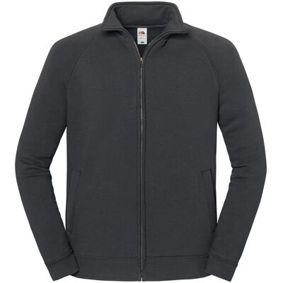 Fruit of the Loom Unisex Erwachsene Iconic Premium Sweat Jacke (Hellgrau) Grau S Fruit of the Loom Unisex Erwachsene Iconic Premium Sweat Jacke (Hellgrau) Grau S