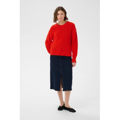 Part Two Strickpullover BozenaPW Strickpullover Baggy fit Rot XL Part Two Strickpullover BozenaPW Strickpullover Baggy fit Rot XL