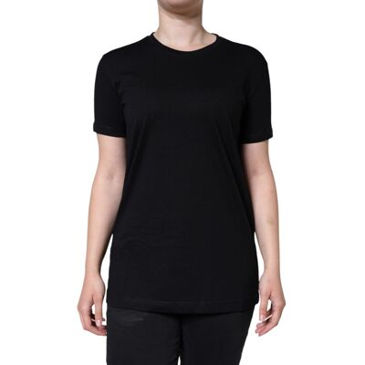 Dolce & Gabbana Schwarzes Baumwolle Rundhals T-Shirt - Top Dolce & Gabbana Schwarzes Baumwolle Rundhals T-Shirt - Top