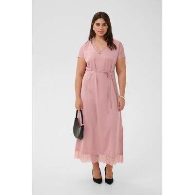 Kaffe Curve Kleid KCjamie Kleid A-shape Rosa EU 46 / UK 18 Kaffe Curve Kleid KCjamie Kleid A-shape Rosa EU 46 / UK 18