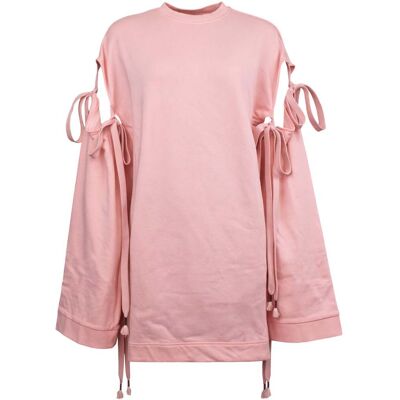 Puma x Rihanna Fenty Pullover mit asymmetrischem Saum für Damen in Pink Rosa EU 38 / UK 10 Puma x Rihanna Fenty Pullover mit asymmetrischem Saum für Damen in Pink Rosa EU 38 / UK 10