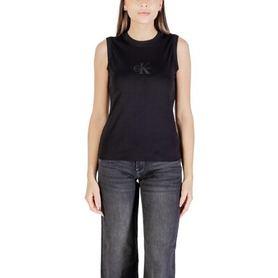 Calvin Klein Jeans Schwarzes Baumwoll-T-Shirt Schwarz EU42 Calvin Klein Jeans Schwarzes Baumwoll-T-Shirt Schwarz EU42