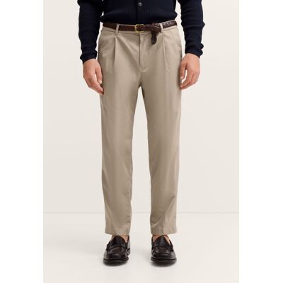 Bugatti Herren Chino aus Baumwollmix mit Stretch Beige 40W/32L Bugatti Herren Chino aus Baumwollmix mit Stretch Beige 40W/32L