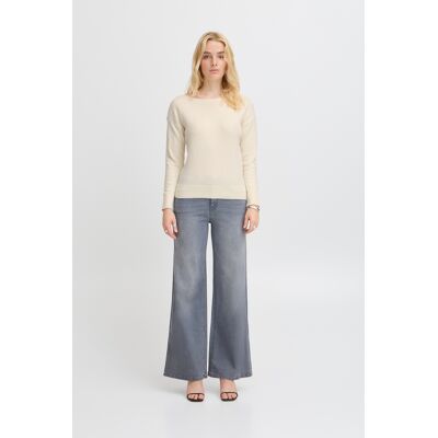 Ichi Langarm IHSELLA Langarm Loose fit Beige S Ichi Langarm IHSELLA Langarm Loose fit Beige S