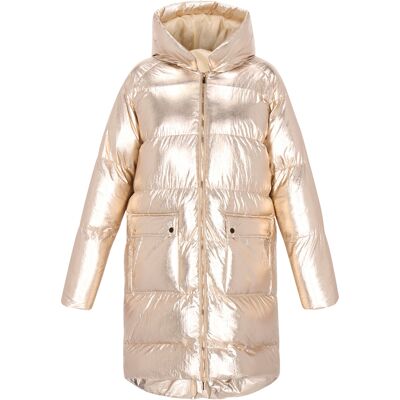 Faina Mantel Frauen Gold Gold M Faina Mantel Frauen Gold Gold M
