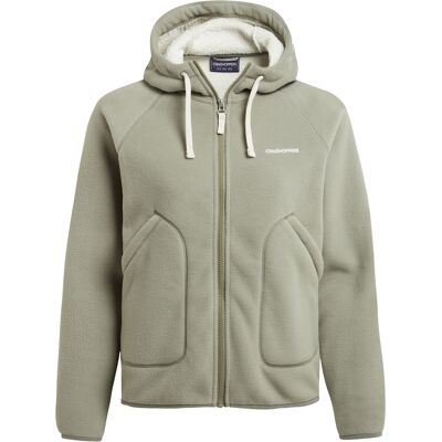 Craghoppers - "Grainne" Fleecejacke Durchgehender Reißverschluss für Damen (Grün) Salbeigrün EU 42 / UK 14 Craghoppers - "Grainne" Fleecejacke Durchgehender Reißverschluss für Damen (Grün) Salbeigrün EU 42 / UK 14