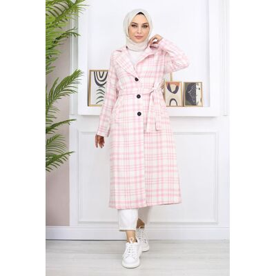 Turkishsouq Kariert Chanel Kaschmir Mantel Rosa Rosa EU 44 / UK 16 Turkishsouq Kariert Chanel Kaschmir Mantel Rosa Rosa EU 44 / UK 16
