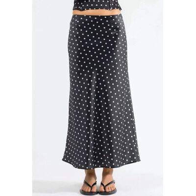 Hiccup Punkte-Maxi-Rock Schwarz M Hiccup Punkte-Maxi-Rock Schwarz M