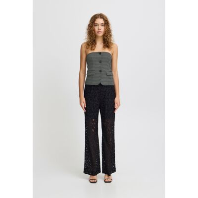 Ichi Ärmellose IHKATE Tight fit Schwarz/Dunkelgrau M Ichi Ärmellose IHKATE Tight fit Schwarz/Dunkelgrau M