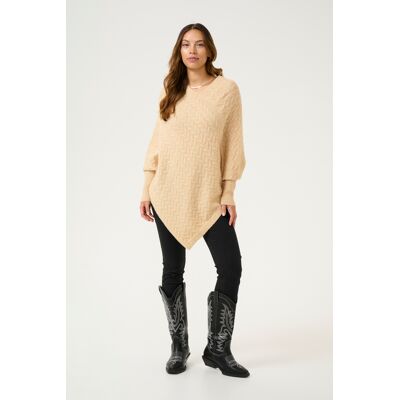 Kaffe Poncho KAvinnie Poncho Oversize fit Melange Einheitsgröße Kaffe Poncho KAvinnie Poncho Oversize fit Melange Einheitsgröße