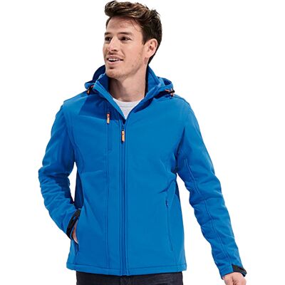 SOLS Unisex-Erwachsene Transformer Softshell-Jacke (Königsblau) Blau L SOLS Unisex-Erwachsene Transformer Softshell-Jacke (Königsblau) Blau L