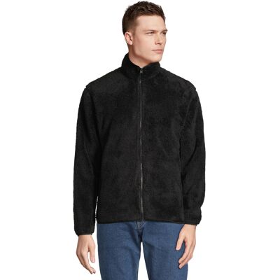 SOLS - Fleecejacke für Herren/Damen Unisex, Durchgehender Reißverschluss (Schwarz) Schwarz 2XL SOLS - Fleecejacke für Herren/Damen Unisex, Durchgehender Reißverschluss (Schwarz) Schwarz 2XL