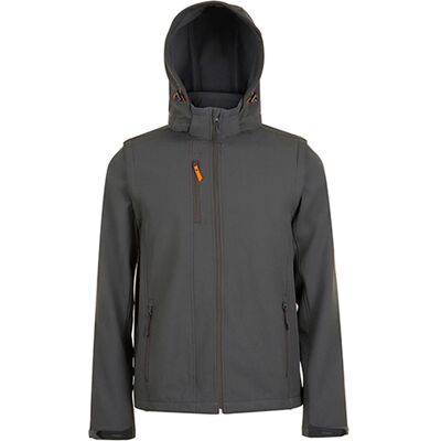 SOLS Unisex-Erwachsene Transformer Softshell-Jacke (Anthrazit) Grau 2XL SOLS Unisex-Erwachsene Transformer Softshell-Jacke (Anthrazit) Grau 2XL