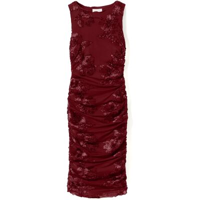 Noella Lavinia Kleid Dunkelrot M Noella Lavinia Kleid Dunkelrot M