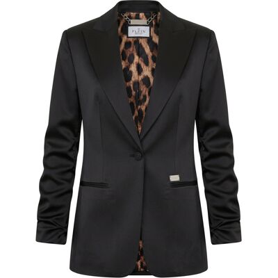 Philipp Plein Cady Cargo Fit Blazer Schwarz S Philipp Plein Cady Cargo Fit Blazer Schwarz S