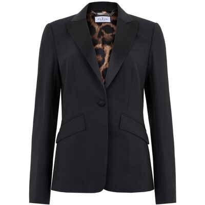 Philipp Plein Single Breasted Fit Blazer Skull Schwarz S Philipp Plein Single Breasted Fit Blazer Skull Schwarz S