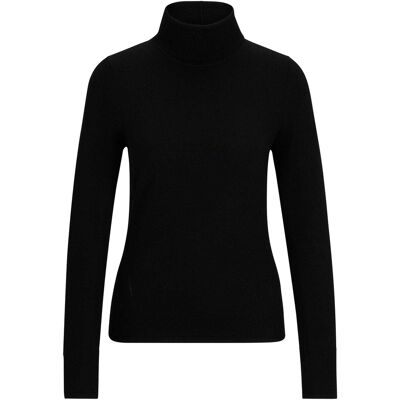 Boss - "Fasecta" Rollkragen für Damen, Jerseyware, Regulär (Schwarz) Schwarz EU 36 / UK 8 Boss - "Fasecta" Rollkragen für Damen, Jerseyware, Regulär (Schwarz) Schwarz EU 36 / UK 8