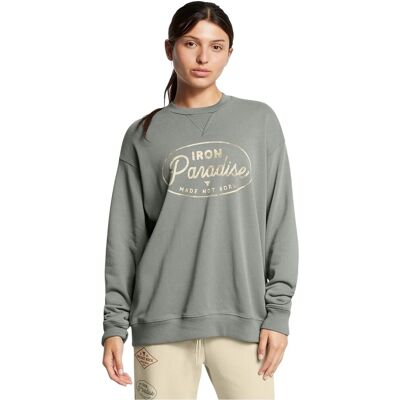 Under Armour - "Project Rock" Sweatshirt für Damen, leger (Grün) Grün EU 40 / UK 12 Under Armour - "Project Rock" Sweatshirt für Damen, leger (Grün) Grün EU 40 / UK 12