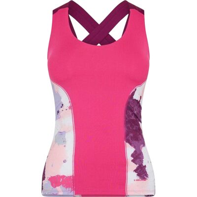 Head - "Vision" Ärmelloses Oberteil für Damen (Pink) Rosa EU 40 / UK 12 Head - "Vision" Ärmelloses Oberteil für Damen (Pink) Rosa EU 40 / UK 12