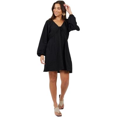 Brave Soul - Minikleid für Damen, A-Linie (Schwarz) Schwarz EU 40 / UK 12 Brave Soul - Minikleid für Damen, A-Linie (Schwarz) Schwarz EU 40 / UK 12