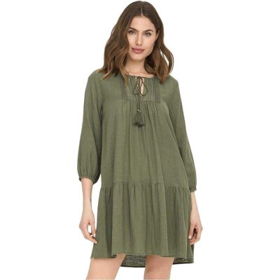 Only - Tunikakleid für Damen (Kalamata) Dunkelgrün EU 38 / UK 10 Only - Tunikakleid für Damen (Kalamata) Dunkelgrün EU 38 / UK 10