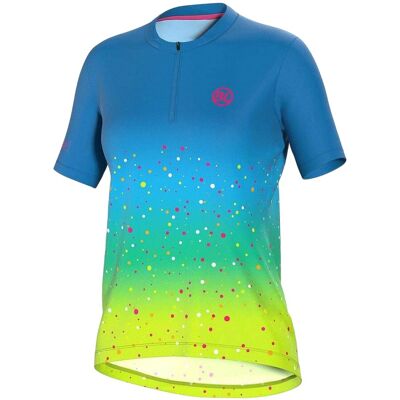 Bicycle Line - "Marostica" Radfahr-Trikot für Damen (Blau/Grün) Blau EU 38 / UK 10 Bicycle Line - "Marostica" Radfahr-Trikot für Damen (Blau/Grün) Blau EU 38 / UK 10