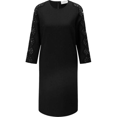 Boss - "Dila" Shift-Kleid für Damen, 3/4 Ärmel (Schwarz) Schwarz EU 40 / UK 12 Boss - "Dila" Shift-Kleid für Damen, 3/4 Ärmel (Schwarz) Schwarz EU 40 / UK 12