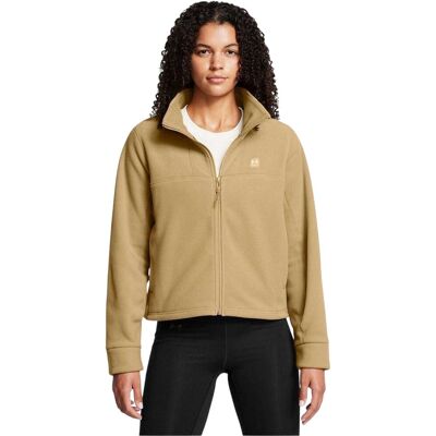 Under Armour - "Expanse" Hoodie mit durchgehendem Reißverschluss für Damen, Hoher Kragen, Fleece (Braun) Braun EU 36 / UK 8 Under Armour - "Expanse" Hoodie mit durchgehendem Reißverschluss für Damen, Hoher Kragen, Fleece (Braun) Braun EU 36 / UK 8