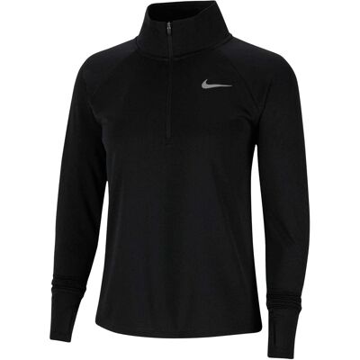 Nike - Oberteil für Damen, Laufen, Langärmlig (Schwarz) Schwarz EU 36 / UK 8 Nike - Oberteil für Damen, Laufen, Langärmlig (Schwarz) Schwarz EU 36 / UK 8