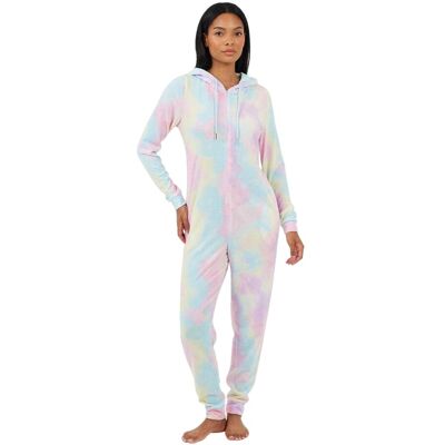 Brave Soul - "It Was All A Dream" All-in-One Nachtwäsche für Damen, Schmal (Pastell-Rosa) Rosa EU 38 / UK 10 Brave Soul - "It Was All A Dream" All-in-One Nachtwäsche für Damen, Schmal (Pastell-Rosa) Rosa EU 38 / UK 10