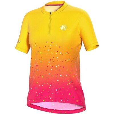 Bicycle Line - "Marostica" Radfahr-Trikot für Damen (Fuchsie/Orange) Fuchsie EU 36 / UK 8 Bicycle Line - "Marostica" Radfahr-Trikot für Damen (Fuchsie/Orange) Fuchsie EU 36 / UK 8