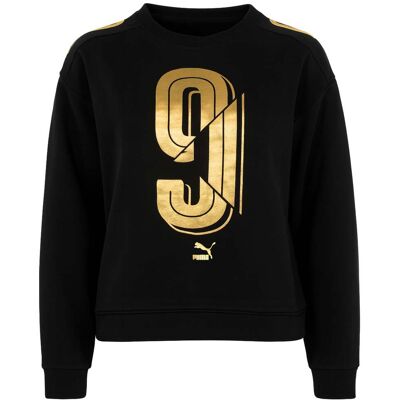 Puma Evo Nummer 9 Damen Schwarzer Pullover Schwarz EU 36 / UK 8 Puma Evo Nummer 9 Damen Schwarzer Pullover Schwarz EU 36 / UK 8