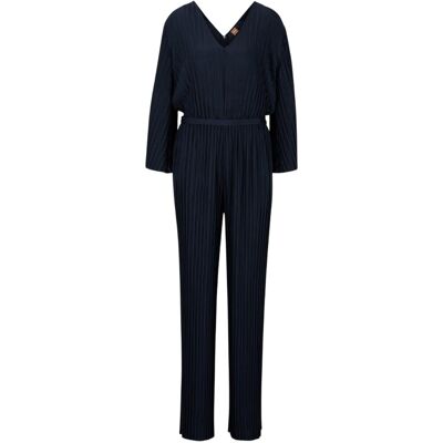 Boss - Jumpsuit für Damen, Regulär, Blouson-Ärmel (Blau) Blau EU 38 / UK 10 Boss - Jumpsuit für Damen, Regulär, Blouson-Ärmel (Blau) Blau EU 38 / UK 10